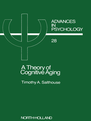 cover image of A Theory of Cognitive Aging